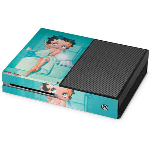 Betty Boop Bathing Xbox One Console Skin